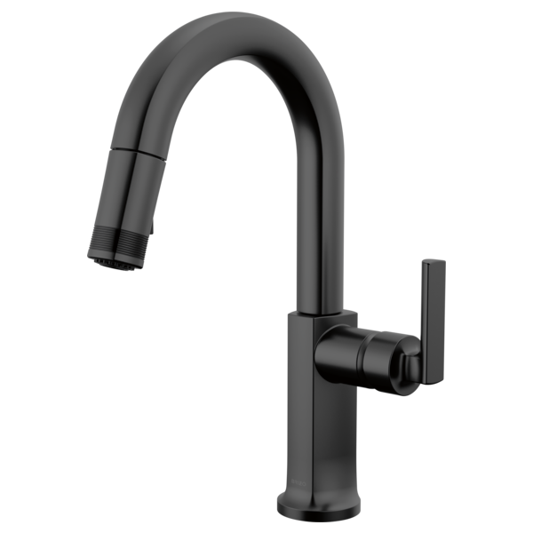 BRIZO 63906LF Pull-Down Prep Faucet with Arc Spout - Lever Handle