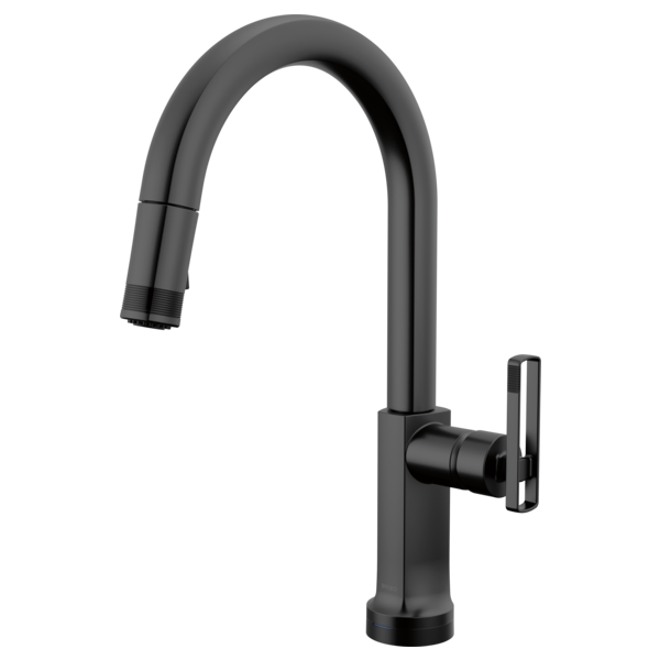 BRIZO 64006LF SmartTouch Pull-Down Faucet with Arc Spout - Knob Handle