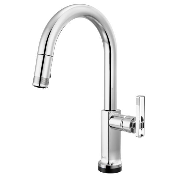 BRIZO 64006LF SmartTouch Pull-Down Faucet with Arc Spout - Knob Handle