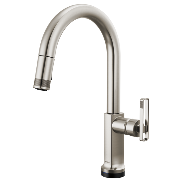 BRIZO 64006LF SmartTouch Pull-Down Faucet with Arc Spout - Knob Handle