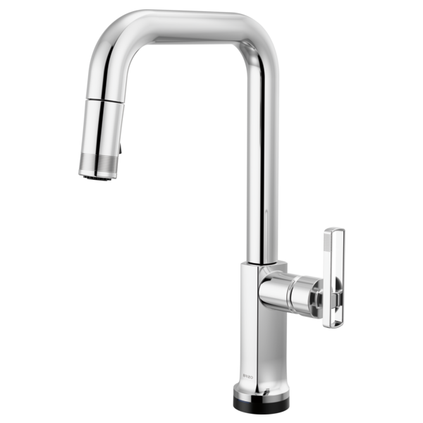 BRIZO 64007LF SmartTouch Pull-Down Faucet with Square Spout - Knob Handle