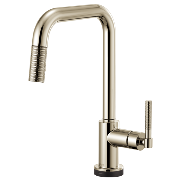 BRIZO LITZE 64053LF SmartTouch Pull-Down Kitchen Faucet with Square Spout and Knurled Handle