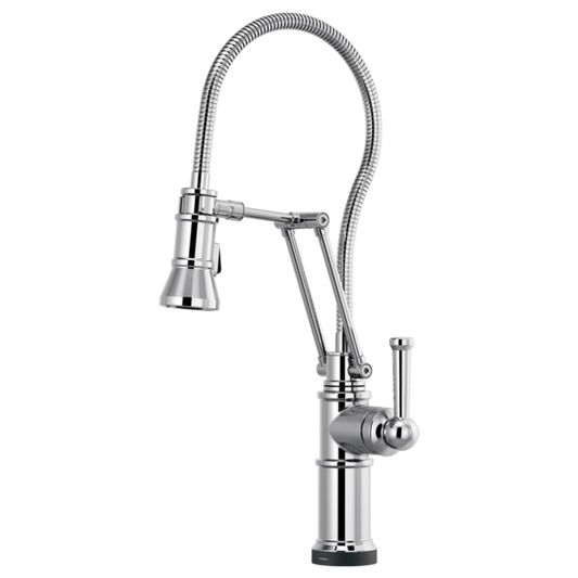 BRIZO ARTESSO 64125LF Smarttouch Articulating Faucet With Finished Hose