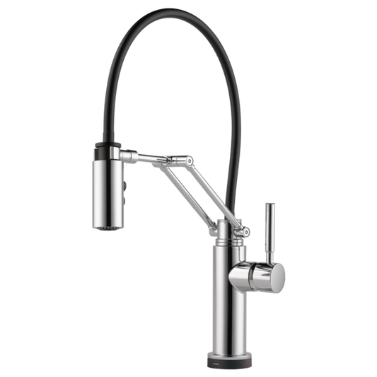 BRIZO SOLNA 64221LF Single Handle Articulating Kitchen Kitchen Faucet with SmartTouch Technology