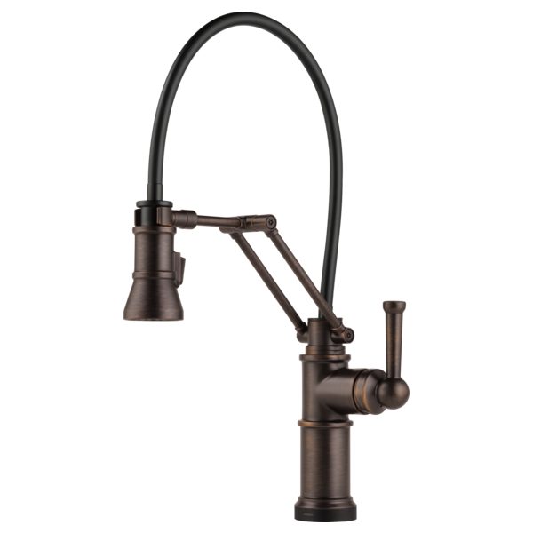 BRIZO ARTESSO 64225LF Single Handle Articulating Kitchen Faucet with SmartTouch Technology