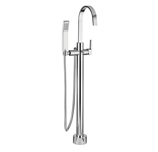 CABANO 64311 Floor mount tub filler with hand spray