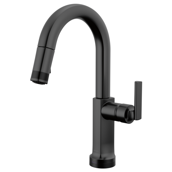 BRIZO 64906LF SmartTouch Pull-Down Prep Faucet with Arc Spout - Lever Handle