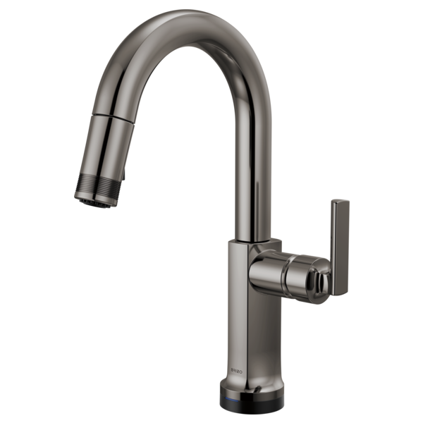 BRIZO 64906LF SmartTouch Pull-Down Prep Faucet with Arc Spout - Lever Handle