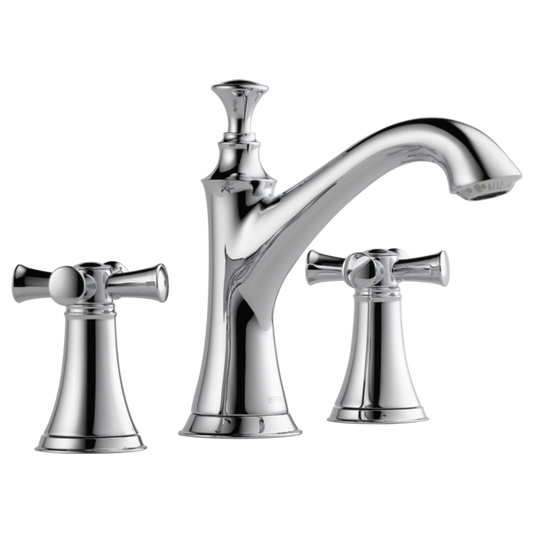 BRIZO BALIZA 65305LF Widespread Lavatory Faucet - Cross Handles 1.2 GPM