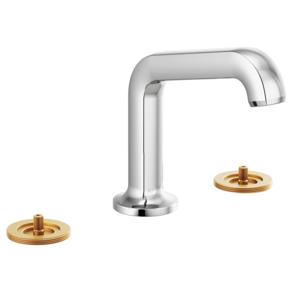 BRIZO KINTSU 65307LF Widespread Lavatory Faucet with Angled Spout - Less Handles