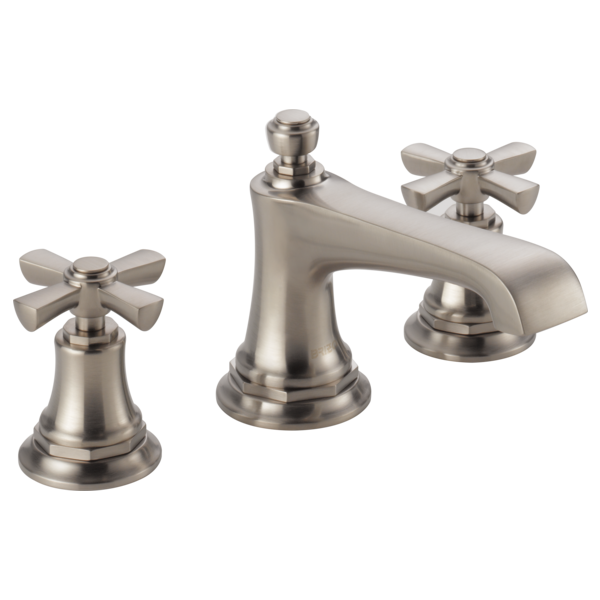 BRIZO ROOK 65360LF Widespread Lavatory Faucet - Cross Handles 1.2 GPM