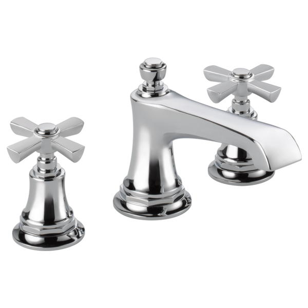 BRIZO ROOK 65360LF Widespread Lavatory Faucet - Cross Handles 1.2 GPM