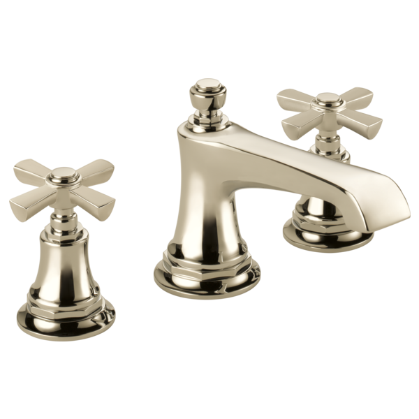 BRIZO ROOK 65360LF Widespread Lavatory Faucet - Cross Handles 1.2 GPM