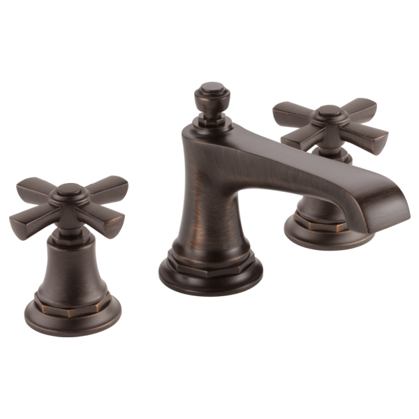 BRIZO ROOK 65360LF Widespread Lavatory Faucet - Cross Handles 1.2 GPM