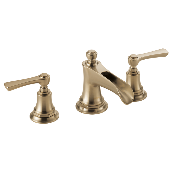 BRIZO ROOK 65361LF Widespread Lavatory Faucet with Channel Spout - Lever Handles 1.5 GPM