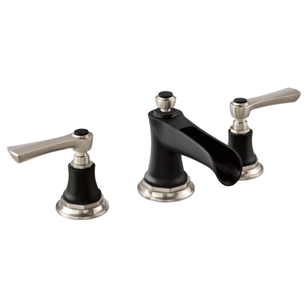 BRIZO ROOK 65361LF Widespread Lavatory Faucet with Channel Spout - Lever Handles 1.5 GPM