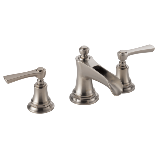 BRIZO ROOK 65361LF Widespread Lavatory Faucet with Channel Spout - Lever Handles 1.5 GPM