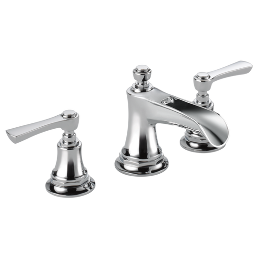 BRIZO ROOK 65361LF Widespread Lavatory Faucet with Channel Spout - Lever Handles 1.5 GPM