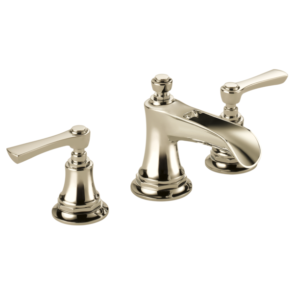 BRIZO ROOK 65361LF Widespread Lavatory Faucet with Channel Spout - Lever Handles 1.5 GPM