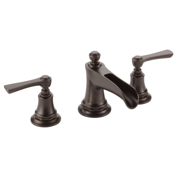 BRIZO ROOK 65361LF Widespread Lavatory Faucet with Channel Spout - Lever Handles 1.5 GPM