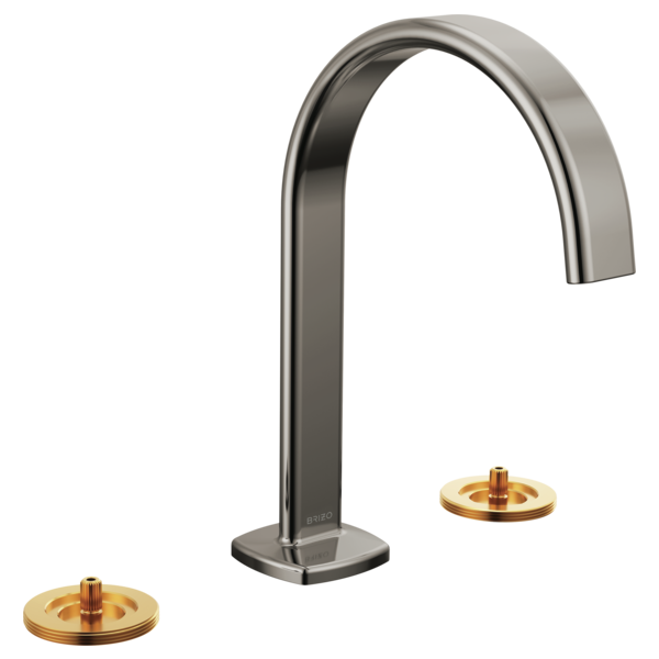 BRIZO ALLARIA 65367LF Widespread Lavatory Faucet with Arc Spout - Less Handles