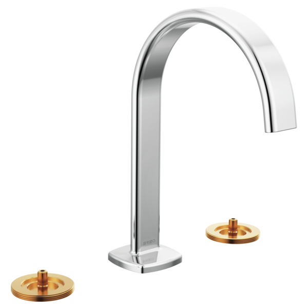 BRIZO ALLARIA 65367LF Widespread Lavatory Faucet with Arc Spout - Less Handles