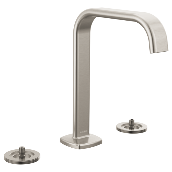 BRIZO ALLARIA 65368LF Widespread Lavatory Faucet with Square Spout - Less Handles