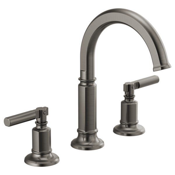 BRIZO INVARI 65376LF Widespread Lavatory Faucet with Arc Spout - Lever Handles 1.2 GPM