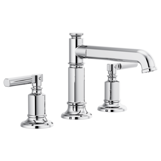 BRIZO INVARI 65377LF Widespread Lavatory Faucet with Column Spout - Lever Handles 1.2 GPM