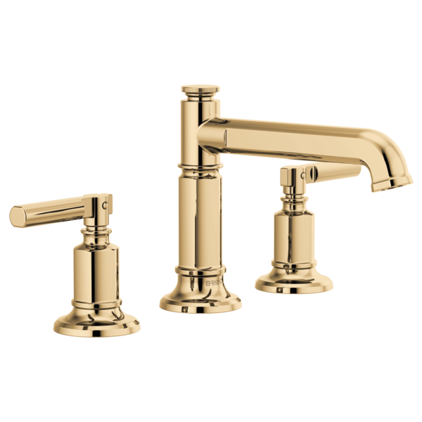 BRIZO 65377LF Widespread Lavatory Faucet with Column Spout - Lever Handles 1.5 GPM