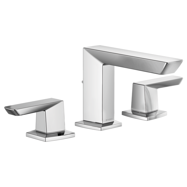 BRIZO RSVP 65388LF Widespread Lavatory Faucet With Open-Flow Spout 1.2 GPM