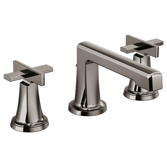 BRIZO 65397LF Widespread Lavatory Faucet With Low Spout - High Cross Handles