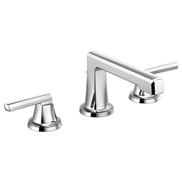 BRIZO 65397LF Widespread Lavatory Faucet With Low Spout - Low Lever Handles