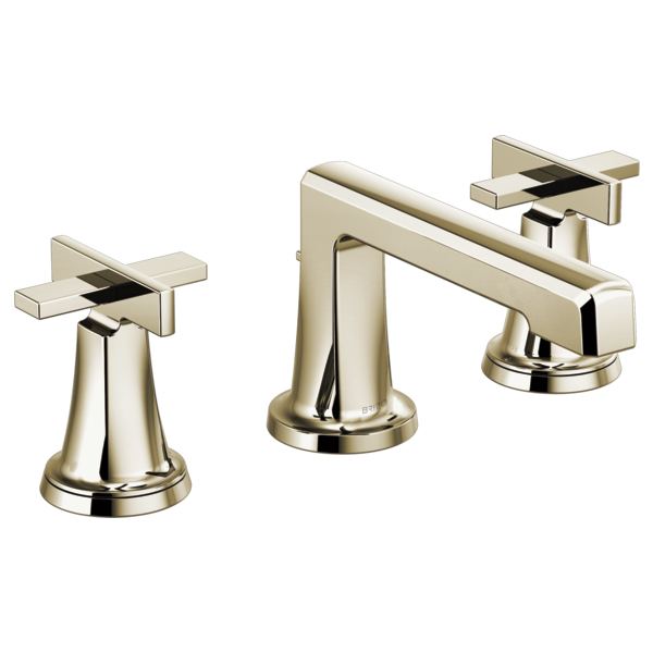 BRIZO 65397LF Widespread Lavatory Faucet With Low Spout - High Cross Handles