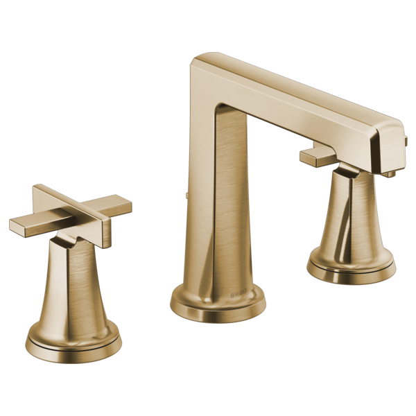 BRIZO 65398LF Widespread Lavatory Faucet With High Spout - High Cross Handles