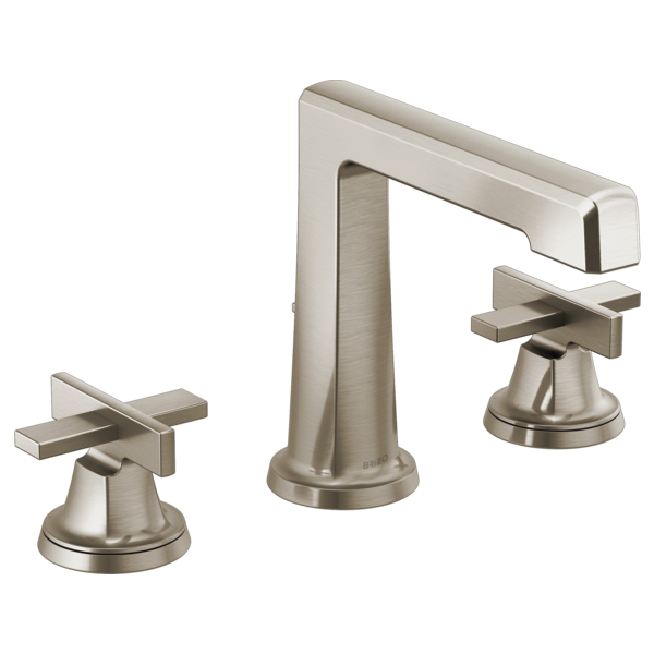 BRIZO 65398LF Widespread Lavatory Faucet With High Spout - Low Cross Handles