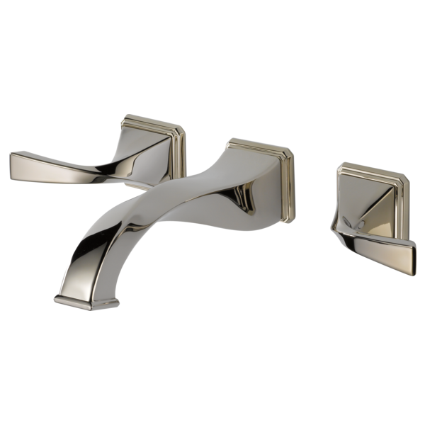 BRIZO VIRAGE 65830LF Two-Handle Wall Mount Lavatory Faucet 1.5 GPM