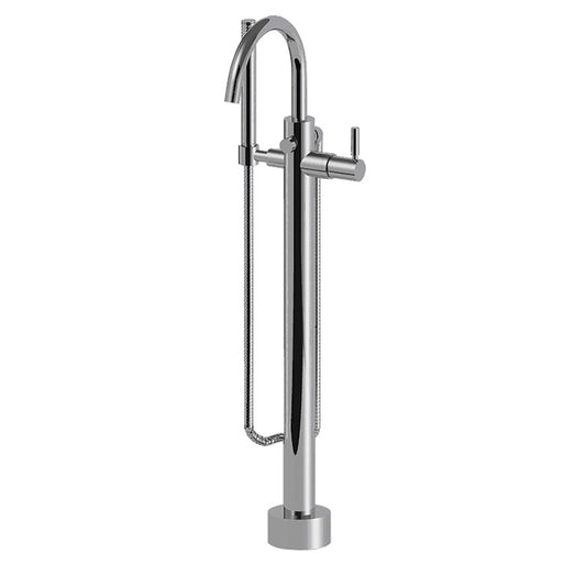 CABANO 66311 Floor mount tub filler with hand spray