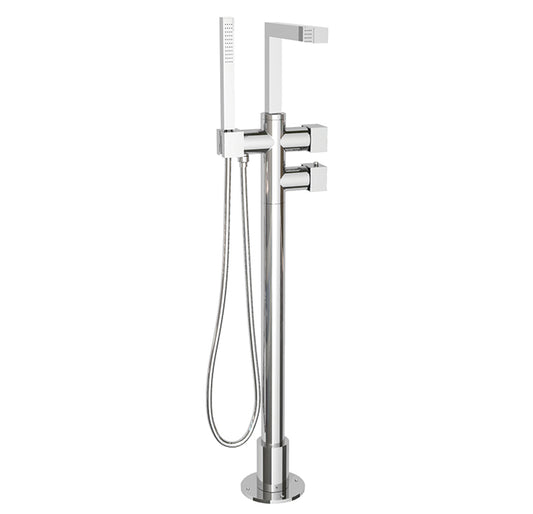 CABANO 68311 Thermostatic floor mount tub filler with hand spray