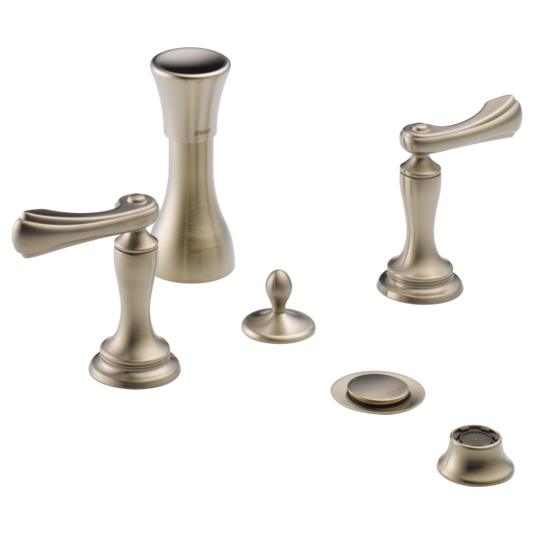 BRIZO 68485 4-Hole Mount Bidet Faucet with Vacuum Breaker - Lever Handle Kit