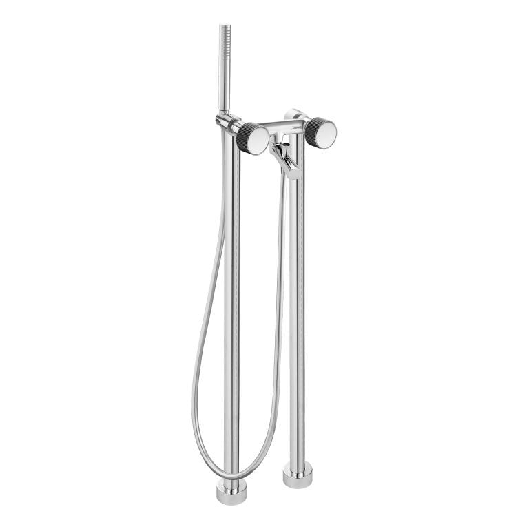 MAIER 81512 Disk 81512BGC Floor Mount Tub Filler Curved Handle