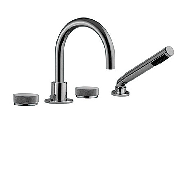 CABANO 82304 4 Piece deck mount tub filler with hand spray