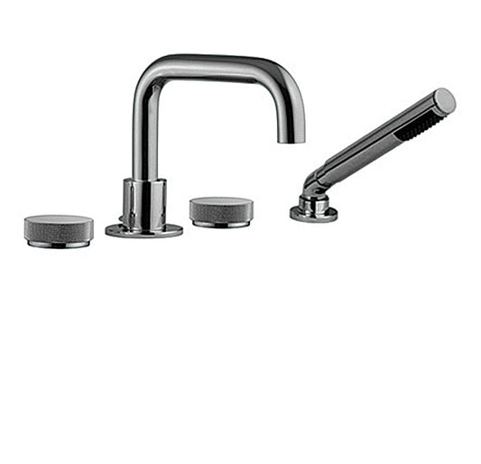 CABANO 82307 4 Piece deck mount tub filler with hand spray