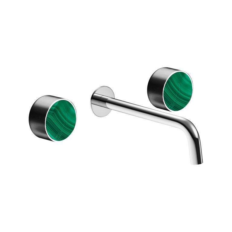 MAIER 82307 Bespoke Wallmount Lav Plain Handle and Malachite Inlay