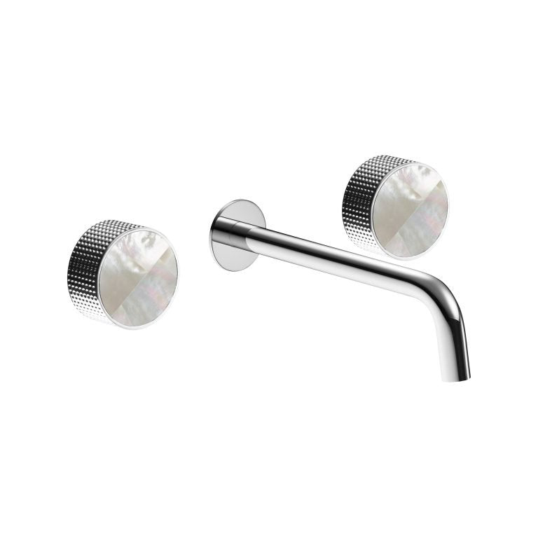 MAIER 82307 Bespoke Wallmount Lav Dots Handle and Mother of Pearl White Inlay