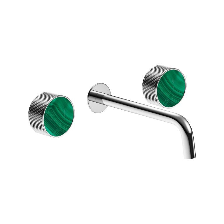 MAIER 82307 Bespoke Wallmount Lav Stripes Handle and Malachite Inlay