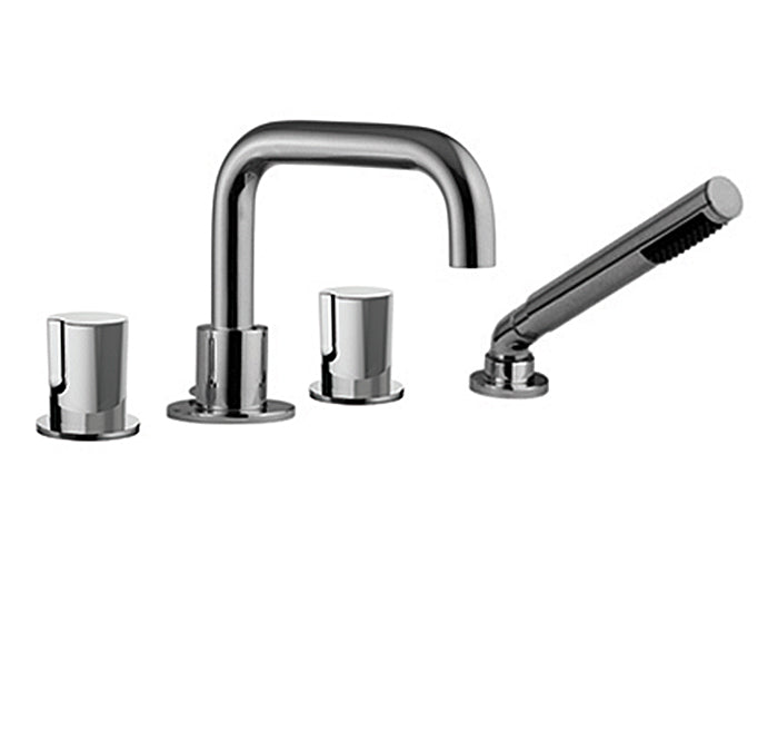 CABANO 85307 4 Piece deck mount tub filler with hand spray