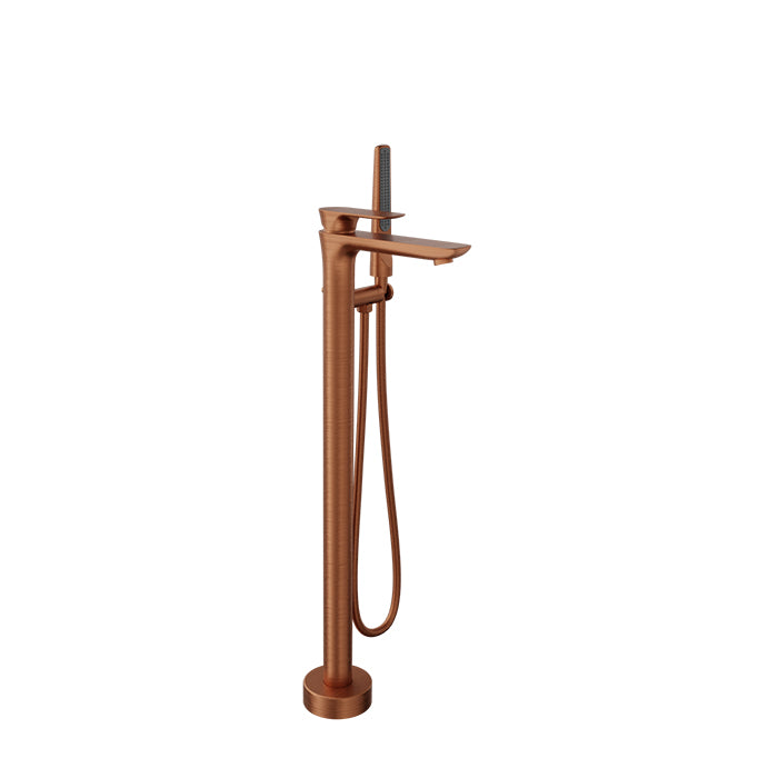 BARIL B45-1100-00 Floor-Mounted Tub Filler With Hand Shower