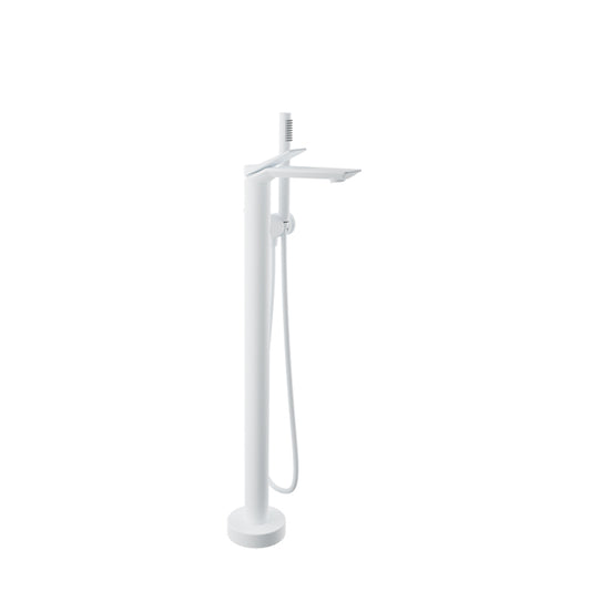 BARIL B46-1100-00 Floor-Mounted Tub Filler With Hand Shower