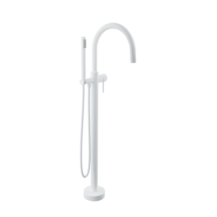 BARIL B66-1100-02 Floor-Mounted Tub Filler With Hand Shower